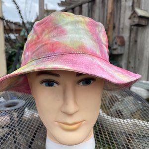 Bucket Hat Pink Tye-Dye